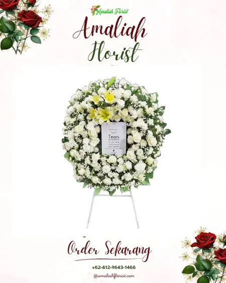 Krans Bunga Duka Penggarutan